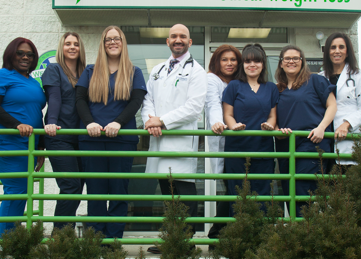 Dr. Kaplan and the Long Island Weight Loss Institute medical team
